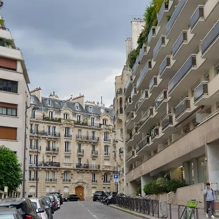 Eiffel Tower Trocadero Apartmán Paříž